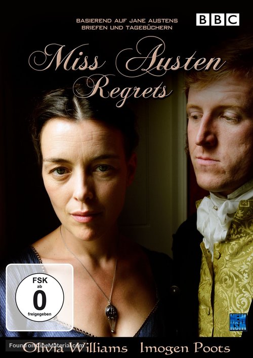 Miss Austen Regrets - German Movie Cover