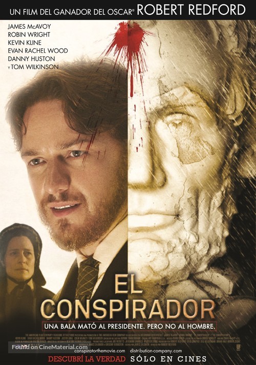 The Conspirator - Argentinian Movie Poster
