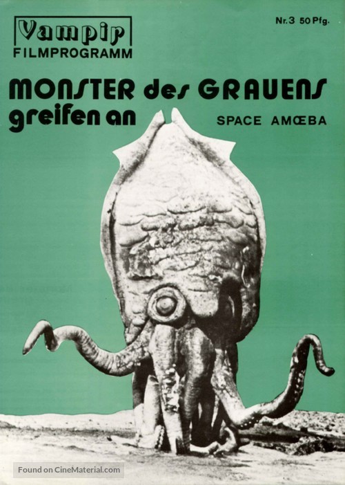 Space Amoeba - German poster