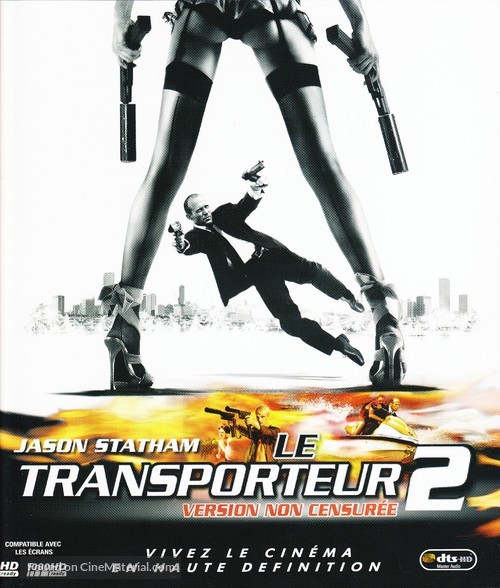 Transporter 2 - French Blu-Ray movie cover