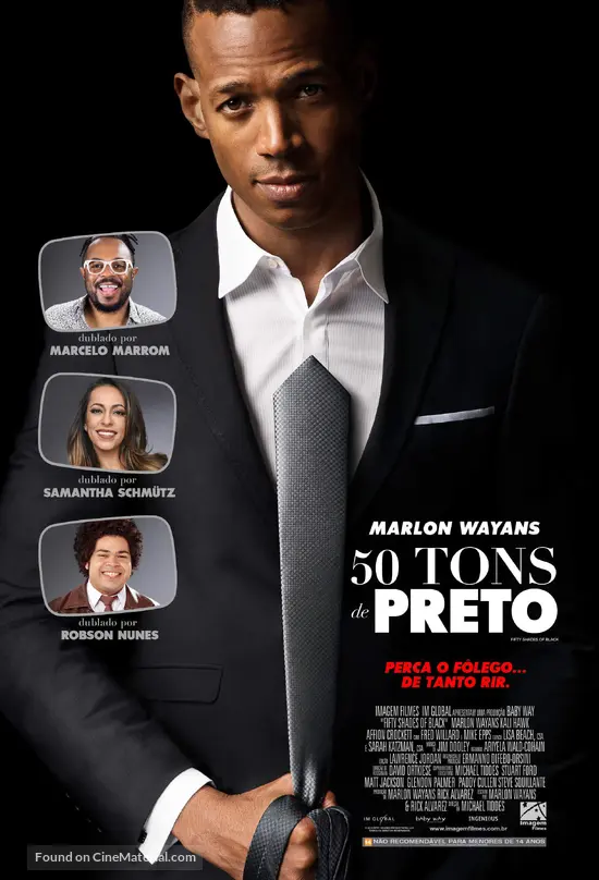 Fifty Shades Of Black 16 Brazilian Movie Poster Fifty Shades Of Black 16 Brazilian Movie Poster
