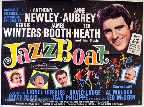 Jazz Boat - British Movie Poster