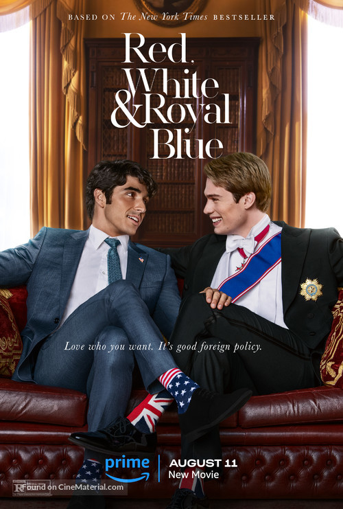 Red White &amp; Royal Blue - Movie Poster