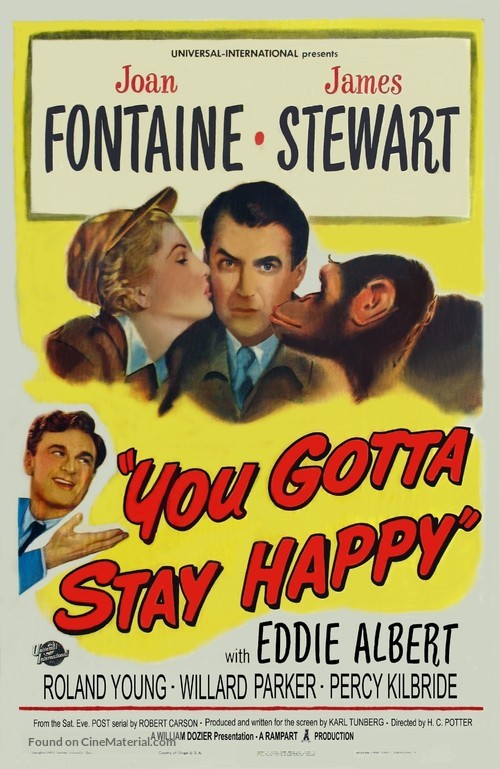You Gotta Stay Happy - Movie Poster