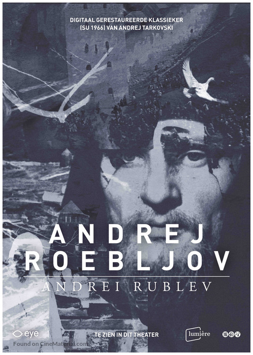 Andrey Rublyov - Dutch Movie Poster