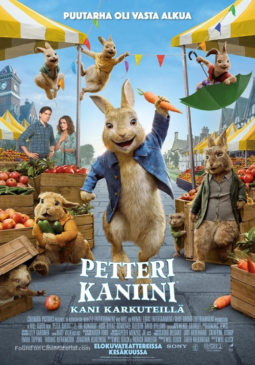 Peter Rabbit 2: The Runaway - Finnish Movie Poster