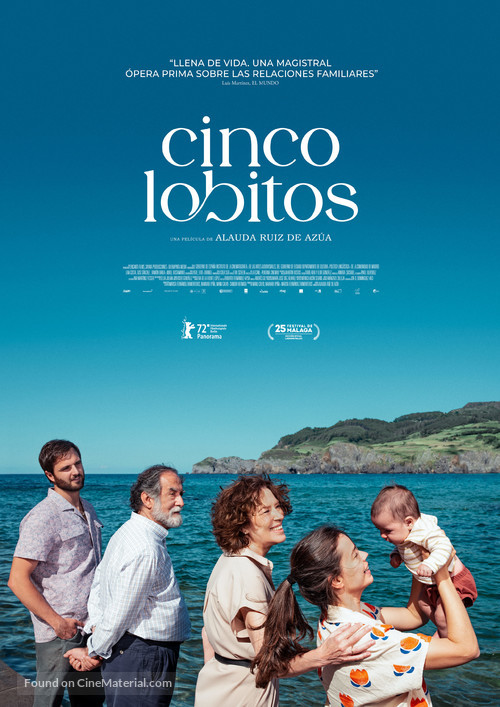 Cinco lobitos - Spanish Movie Poster