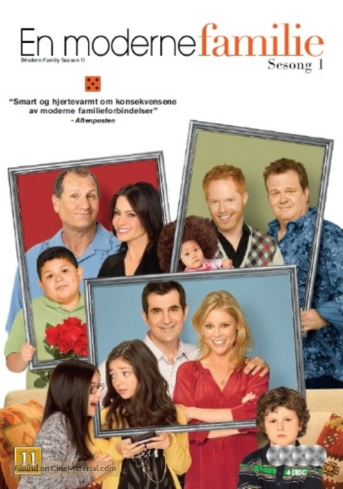 &quot;Modern Family&quot; - Norwegian DVD movie cover