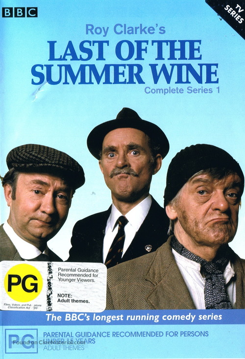 &quot;Last of the Summer Wine&quot; - New Zealand DVD movie cover