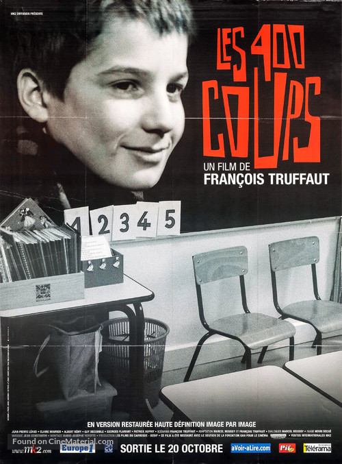 Les quatre cents coups - French Movie Poster