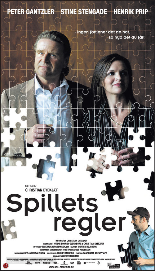 Spillets regler - Danish Movie Poster