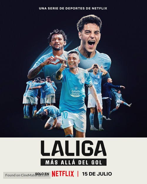 &quot;LaLiga: M&aacute;s all&aacute; del gol&quot; - Spanish Movie Poster