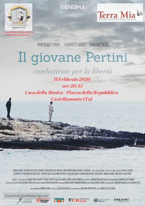 Il Giovane Pertini Combattente per la libert&agrave; - Italian Movie Poster