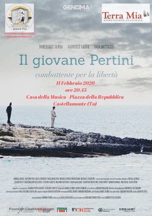 Il Giovane Pertini Combattente per la libert&agrave; - Italian Movie Poster