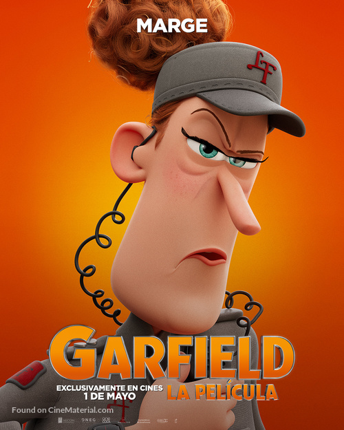 The Garfield Movie - Spanish Movie Poster