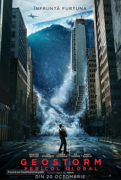 Geostorm - Romanian Movie Poster