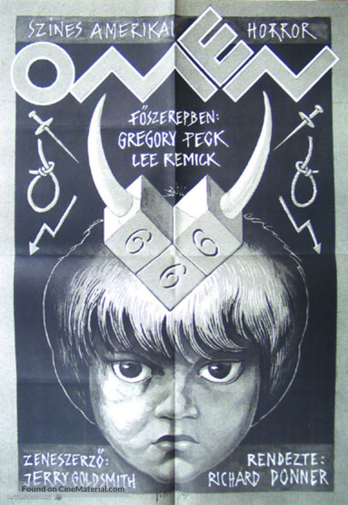 The Omen - Hungarian Movie Poster