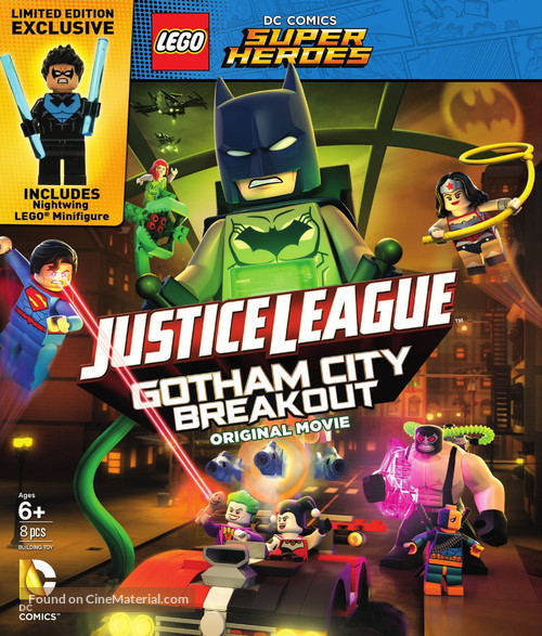 Lego DC Comics Superheroes: Justice League - Gotham City Breakout - Movie Cover