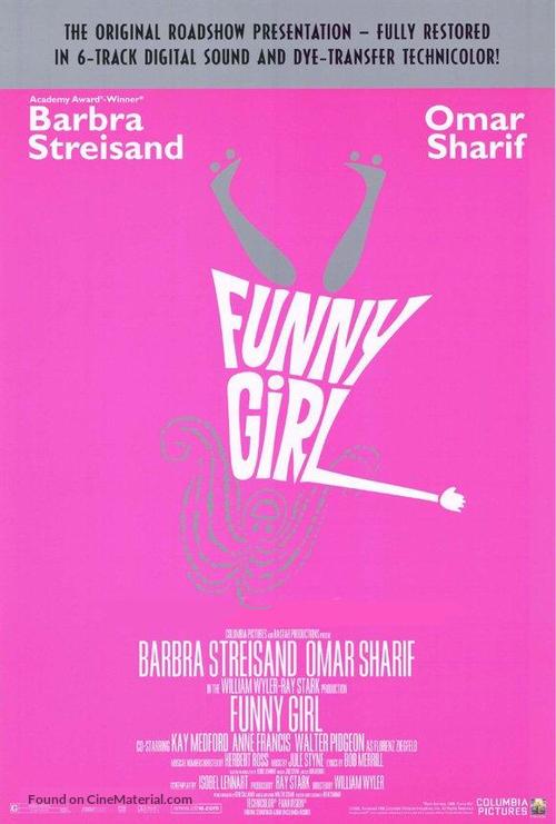 Funny Girl - Re-release movie poster