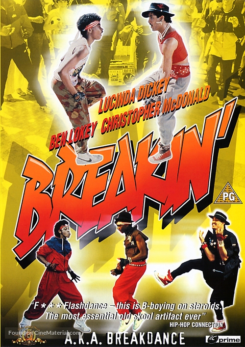 Breakin&#039; - British DVD movie cover