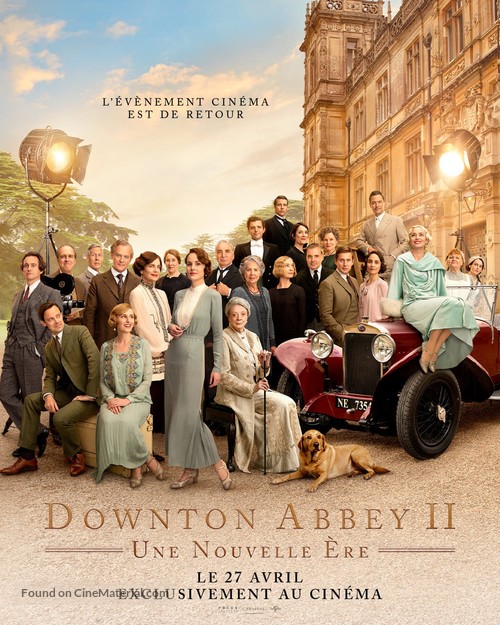 Downton Abbey: A New Era - French Movie Poster