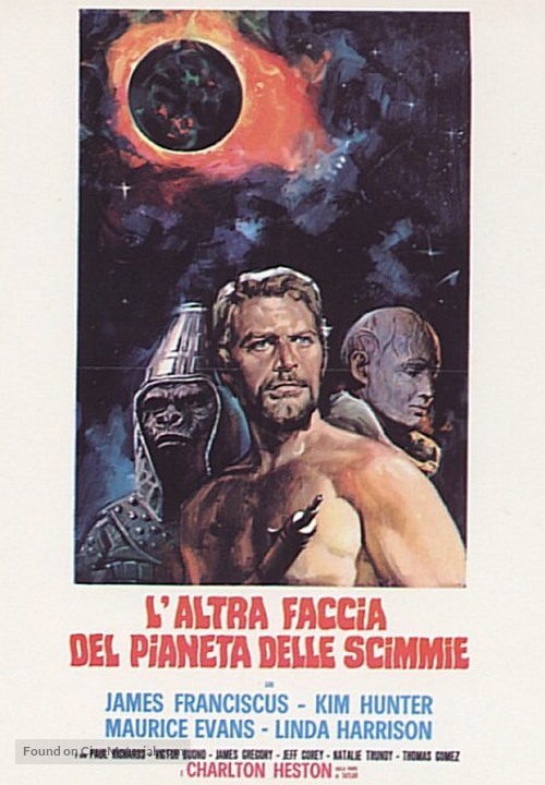 Beneath the Planet of the Apes - Italian Movie Poster