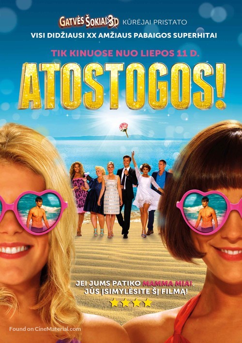 Walking on Sunshine - Lithuanian Movie Poster