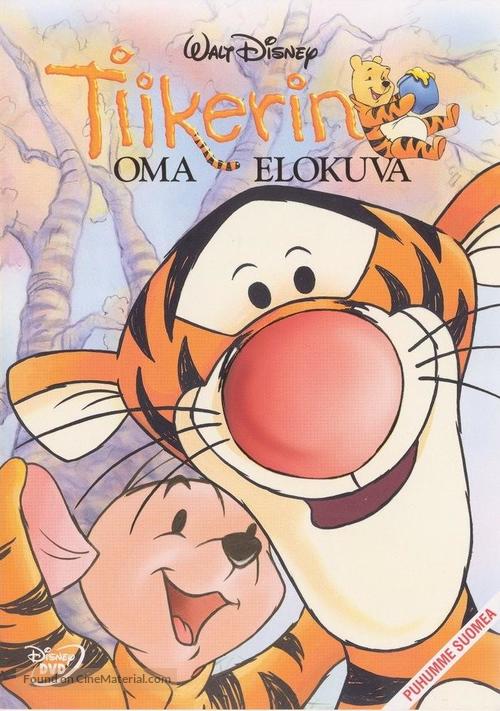 The Tigger Movie - Finnish DVD movie cover