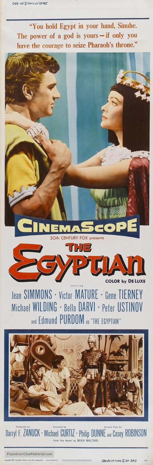 The Egyptian - Movie Poster