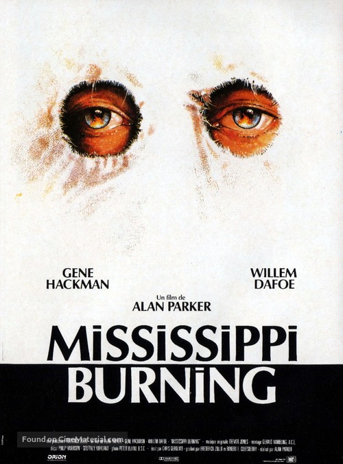 Mississippi Burning - French Movie Poster