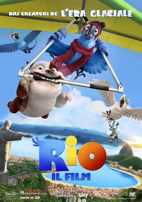 Rio - Italian Movie Poster