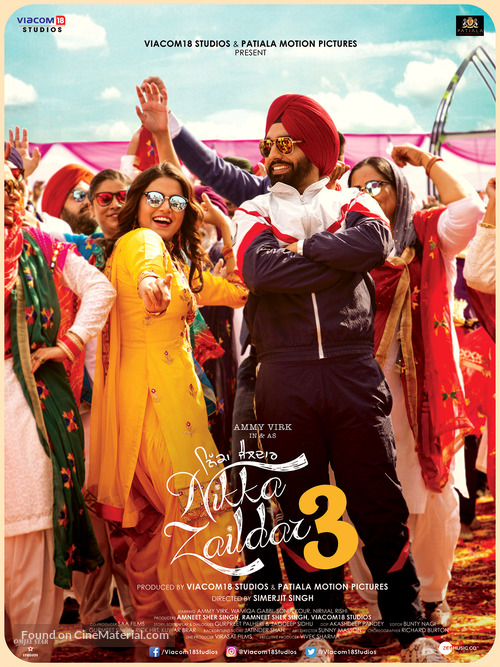 Nikka Zaildar 3 - Indian Movie Poster