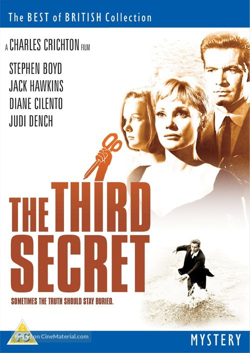 The Third Secret - British DVD movie cover