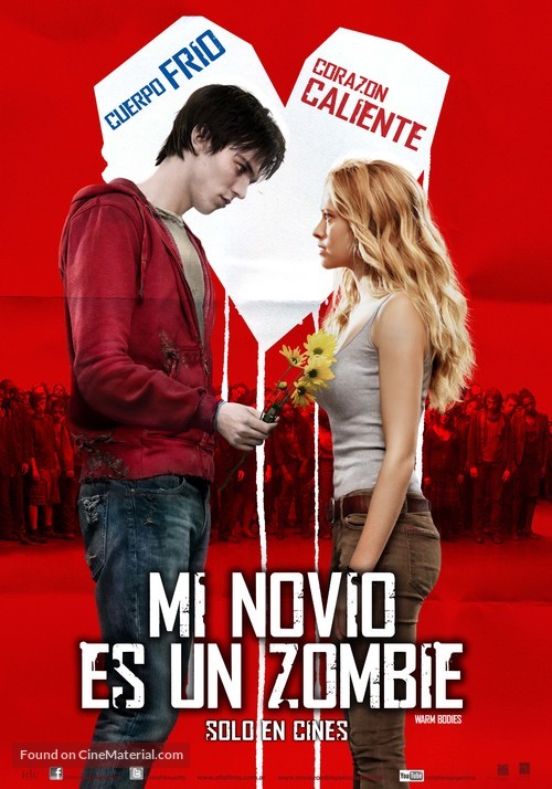 Warm Bodies - Argentinian Movie Poster
