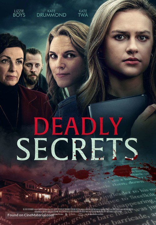 Deadly Secrets - Canadian Movie Poster