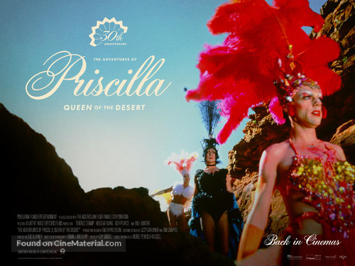 The Adventures of Priscilla, Queen of the Desert - British Movie Poster