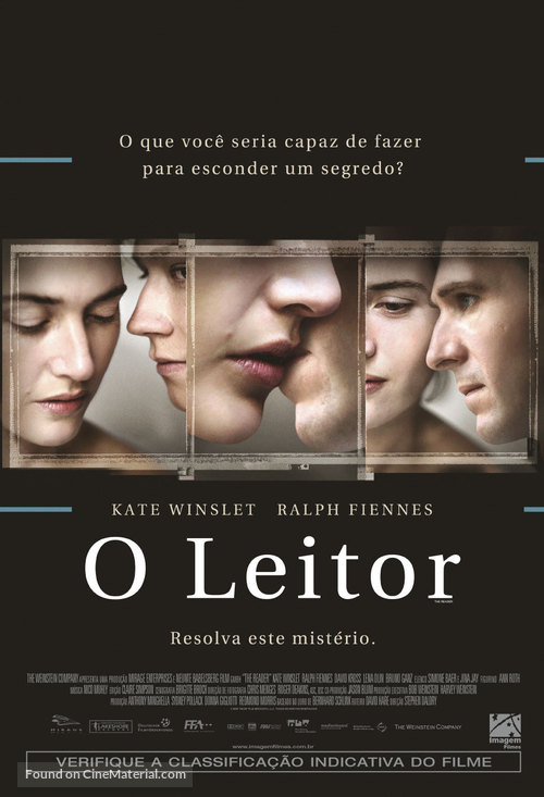 The Reader - Brazilian Movie Poster