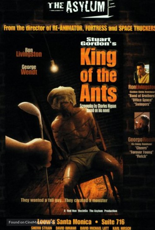 King Of The Ants - Movie Poster