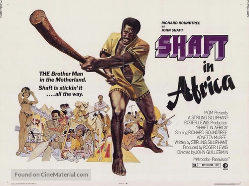 Shaft in Africa - Movie Poster