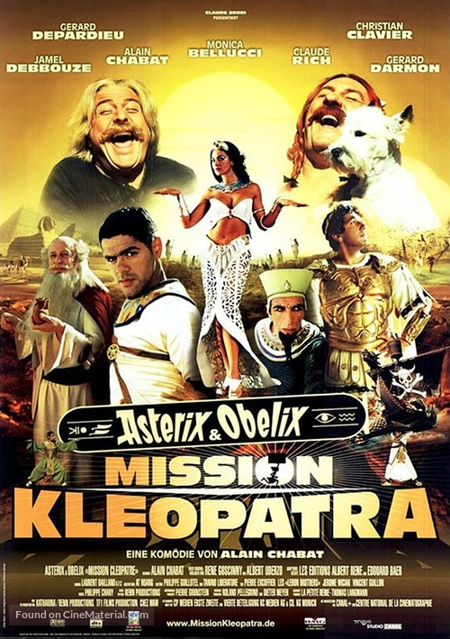 Ast&eacute;rix &amp; Ob&eacute;lix: Mission Cl&eacute;op&acirc;tre - German Movie Poster