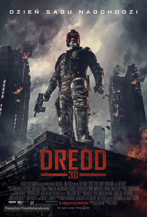 Dredd - Polish Movie Poster