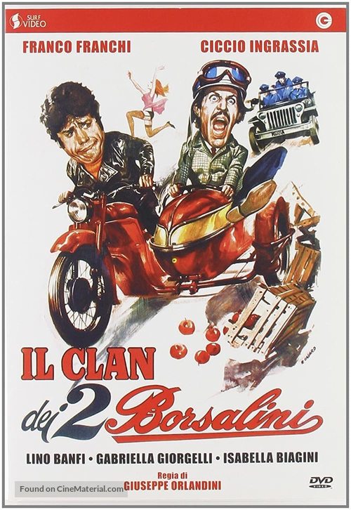 Il clan dei due borsalini - Italian Movie Cover