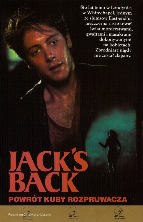 Jack&#039;s Back - Polish Movie Cover