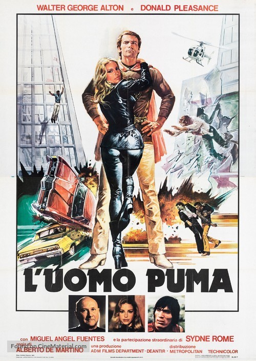 Uomo puma, L&#039; - Italian Movie Poster