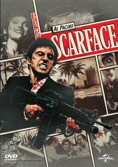 Scarface - Brazilian DVD movie cover