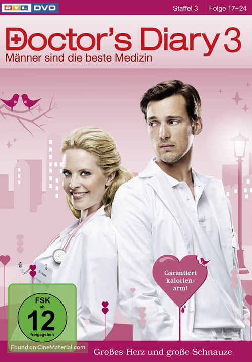 &quot;Doctor&#039;s Diary - M&auml;nner sind die beste Medizin&quot; - German DVD movie cover