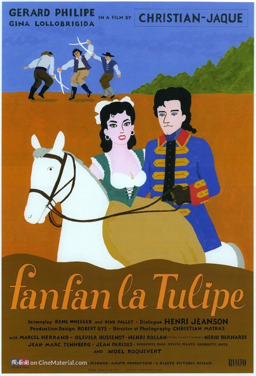 Fanfan la Tulipe - Re-release movie poster