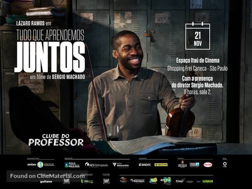 Tudo Que Aprendemos Juntos - Brazilian Movie Poster