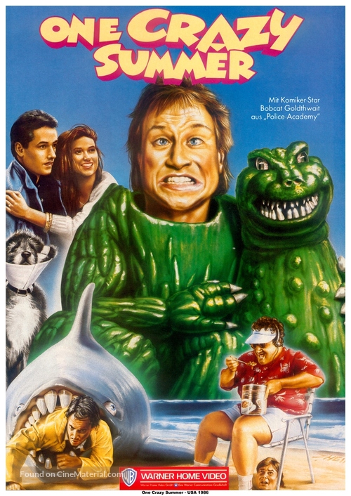 One Crazy Summer - German DVD movie cover