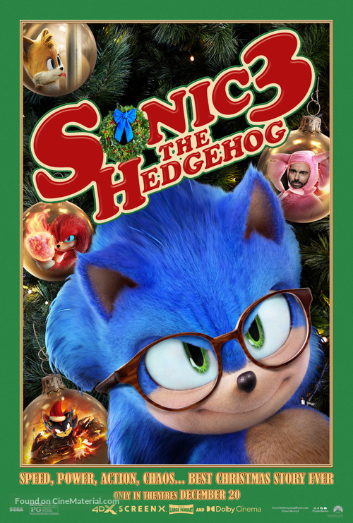 Sonic the Hedgehog 3 - Movie Poster